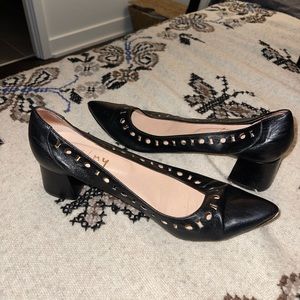 Handmade leather heels